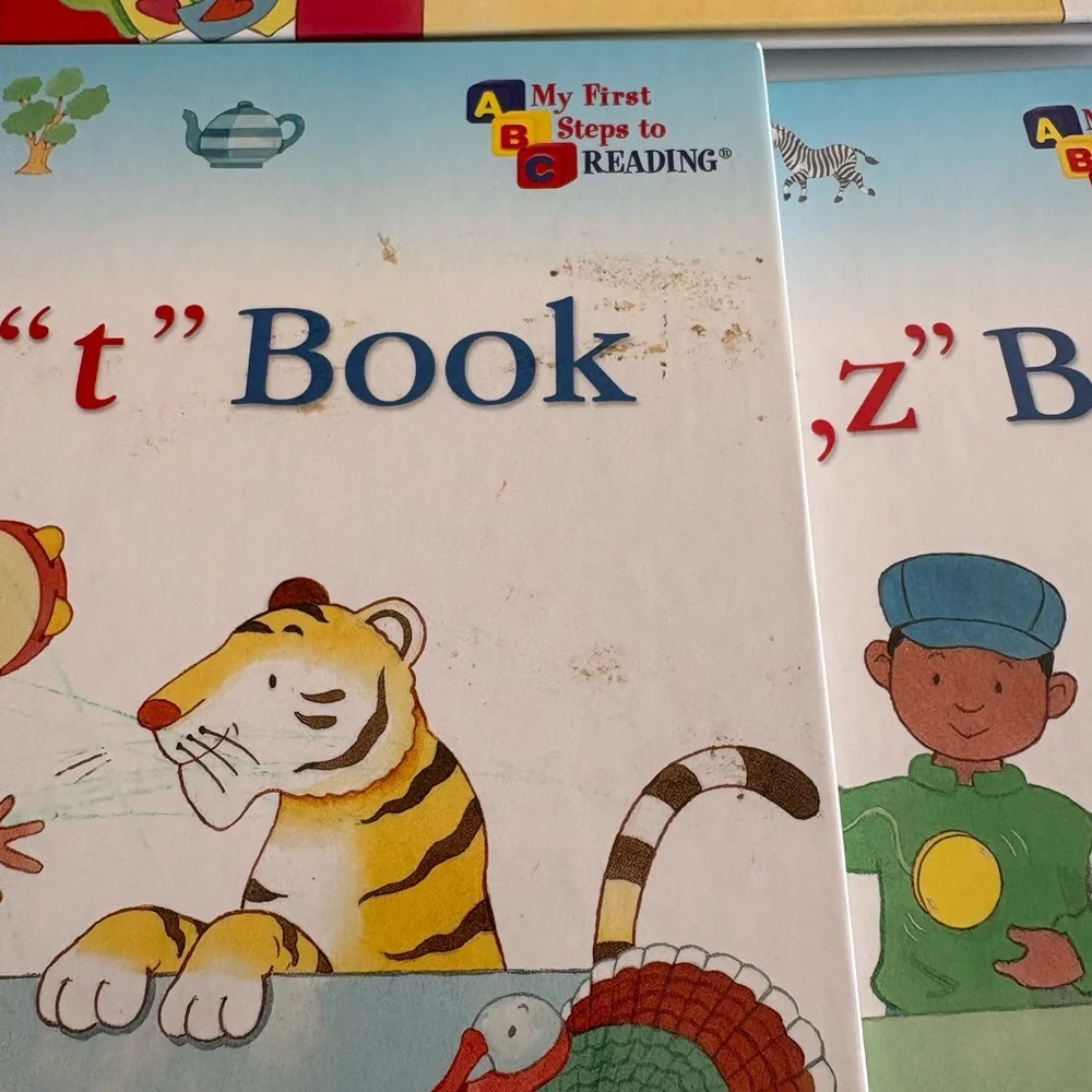 My first step to reading books t-z